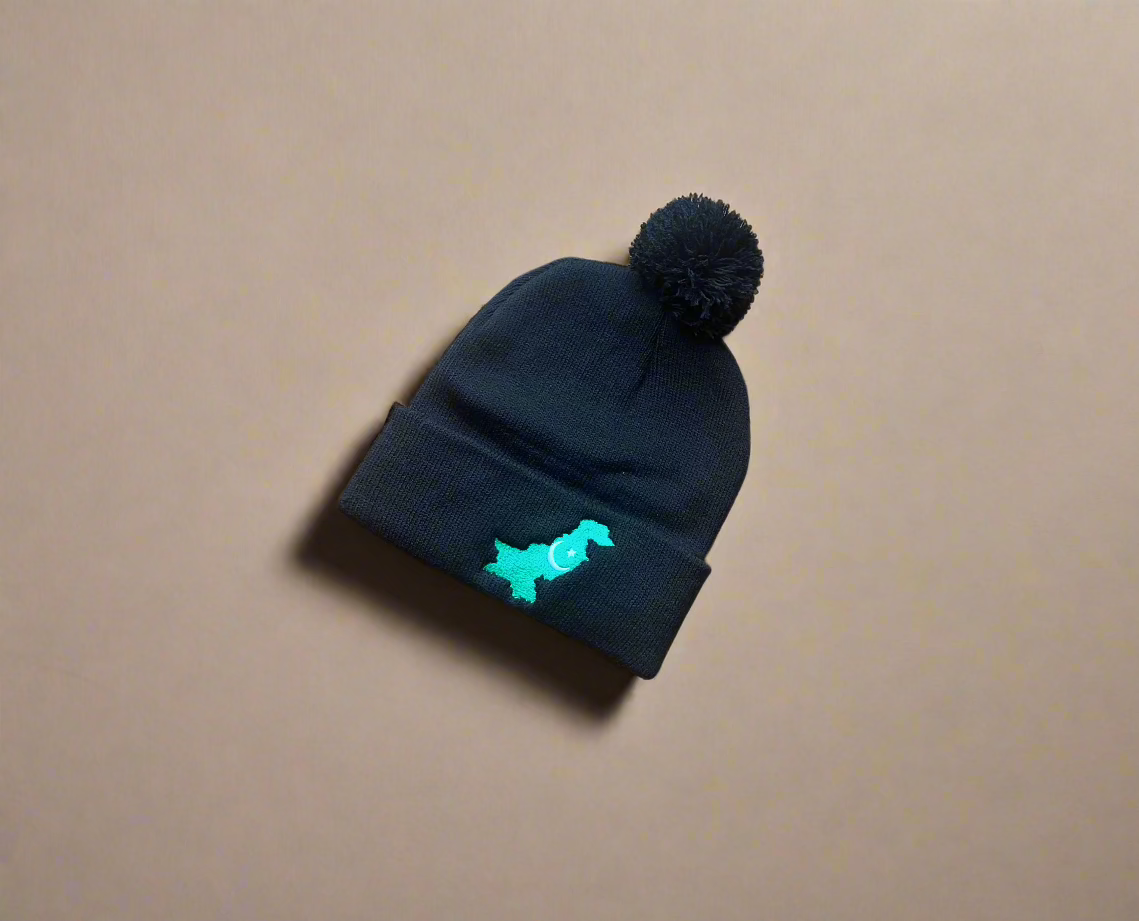 Pakistan Map Flag Beanies