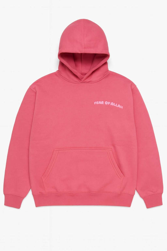 Hot Pink “Fear of Allah” Hoodie