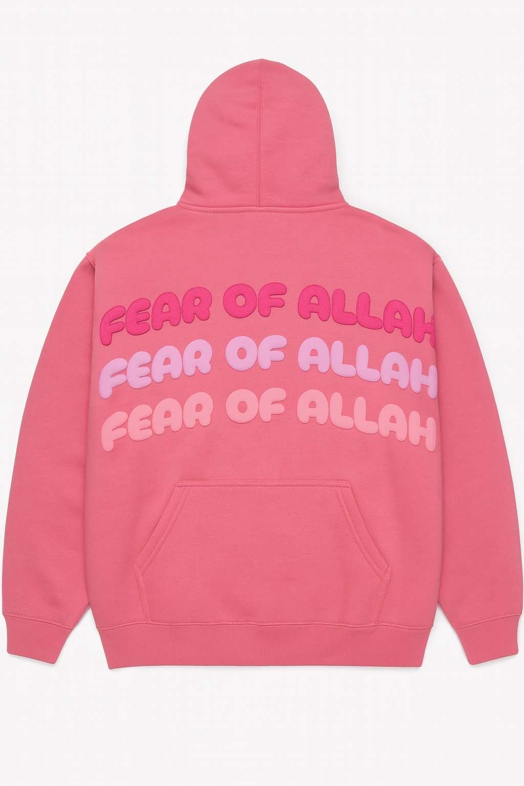 Hot Pink “Fear of Allah” Hoodie