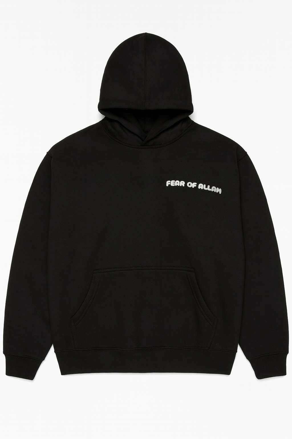 Black “ Fear of Allah” Hoodie