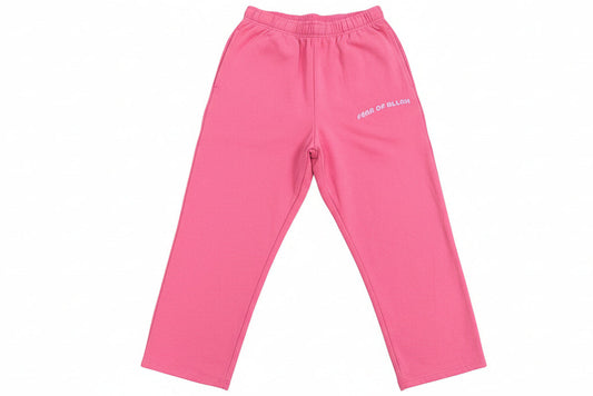 Flared Hot Pink "Fear Of Allah" Pants